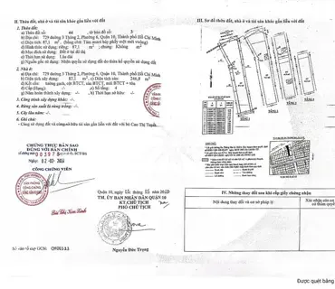 Hình ảnh Bán Nhà Hẻm Xe Hơi 729 đường 3/2 , P.6 , Q10