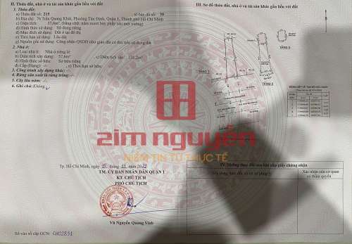 Hình ảnh Bán nhà 76 Trần Quang Khải, Phường Tân Định, Quận 1