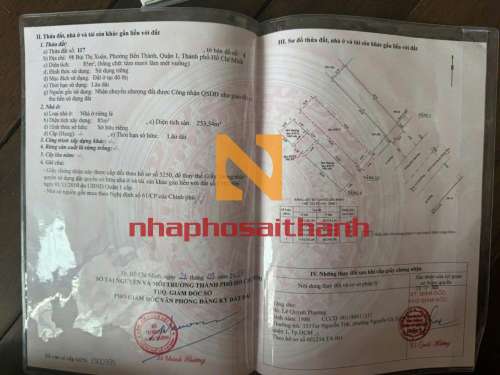 Hình ảnh Bán nhà mặt tiền số 98 Bùi Thị Xuân, Phường Bến Thành, Quận 1
