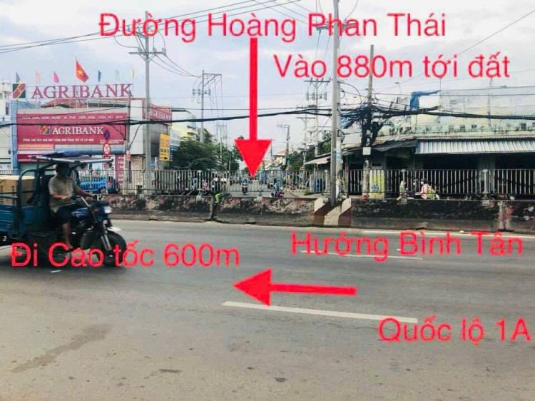 Hình ảnh Bán nhà mặt tiền 5 Hoàng Phan Thái, xã Bình Chánh