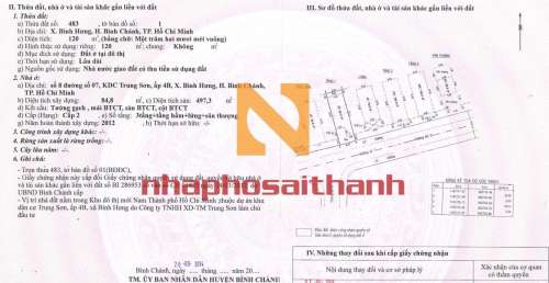 Hình ảnh Bán khách sạn 8 Đường số 7 Trung Sơn, xã Bình Hưng, Huyện Bình Chánh
