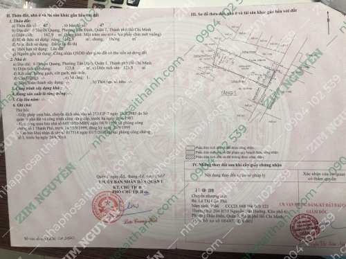 Hình ảnh Bán nhà 8 Huyền Quang, Phường Tân Định, Quận 1