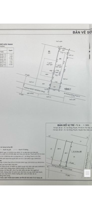 Hình ảnh Bán đất thửa 389 tờ 35 Đất Đông Thạnh 2-6 Xã Đông Thạnh Tp Hồ Chí Minh