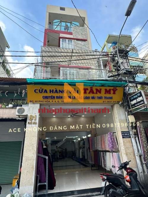 Hình ảnh Bán nhà 81 Phú Hòa Phường 8 Quận Tân Bình