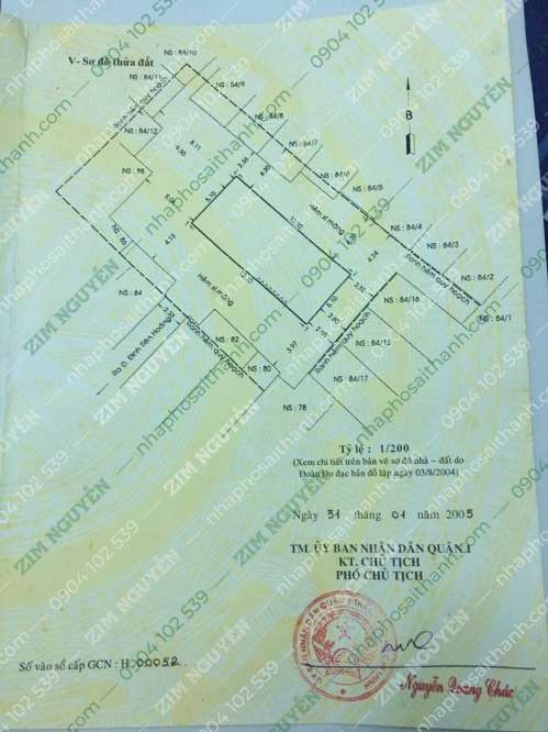 Hình ảnh Bán nhà 84C Đinh Tiên Hoàng, Phường Đa Kao, Quận 1