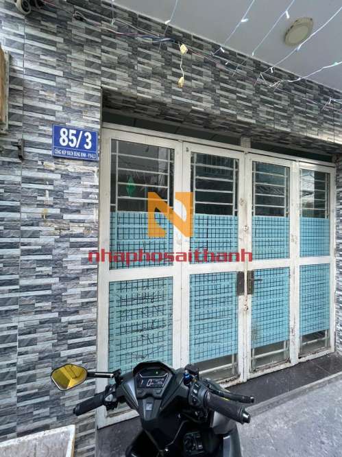 Hình ảnh Bán nhà 85/3 Cống Hộp Rạch Bùng Binh Phường 9 Quận 3