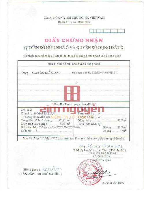 Hình ảnh Bán nhà 89 Mai Thị Lựu,Phường Đa Kao, Quận 1