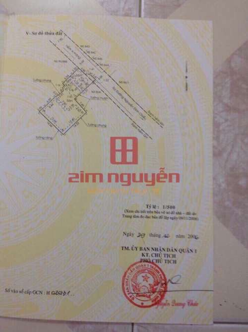 Hình ảnh Bán nhà 90/88A Nguyễn Đình Chiểu, Phường Đa Kao, Quận 1 DT 312m