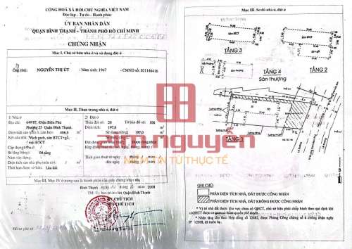 Hình ảnh Bán nhà 95 Tân Cảng, Phường 25, Quận Bình Thạnh