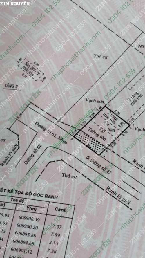 Hình ảnh Bán đất 23 Đường 61 Thảo Điền Quận 2 Giá 7.8 tỷ