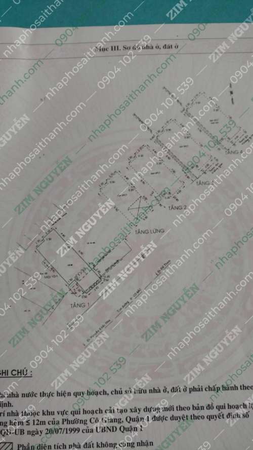 Hình ảnh Bán nhà 98 Cô Bắc, Phường Cô Giang, Quận 1
