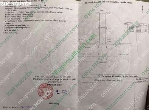 Hình ảnh Nhà 98 Phan Xích Long Phường 2 Phú Nhuận Dt 653m