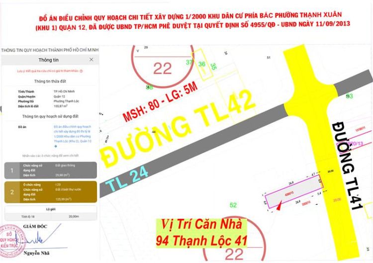 Hình ảnh Bán nhà mặt tiền 94 Thạnh Lộc 40, An Phú Đông
