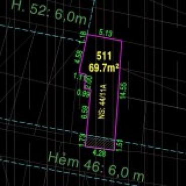 Hình ảnh Bán nhà hẻm 44/11A Đường Số 16A Phường Bình Hưng Hòa Tp Hồ Chí Minh