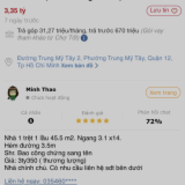 Hình ảnh Bán nhà 40 Nguyễn Huy Lượng Phường Bình Thạnh Tp Hồ Chí Minh