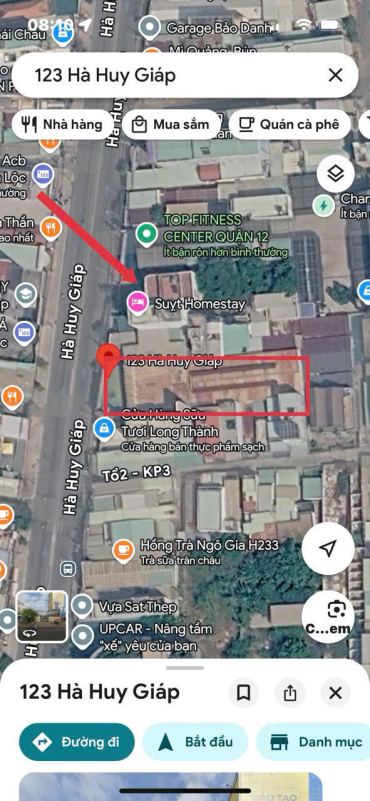 Hình ảnh Bán Nhà Mặt Tiền 123 Hà Huy Giáp, Thạnh Lộc, Quận 12