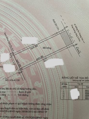 Hình ảnh Bán đất 436A/108B/18 Ba Tháng Hai Phường Hòa Hưng Tp Hồ Chí Minh