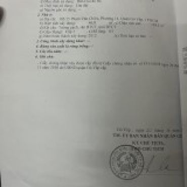 Hình ảnh Bán nhà hẻm 447/15 Phạm Văn Chiêu (SC 395.15) Phường An Hội Tây Tp Hồ Chí Minh