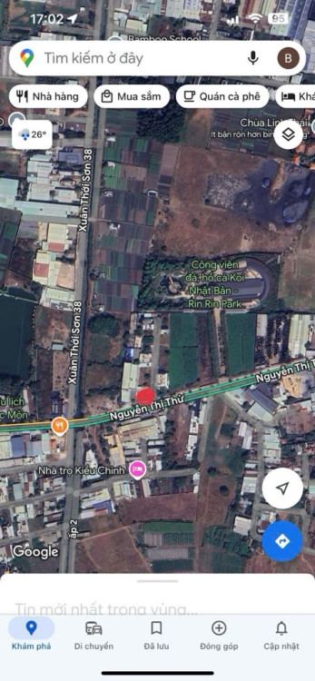 Hình ảnh Bán nhà mặt tiền 580 Nguyễn Thị Thử, Xuân Thới Sơn