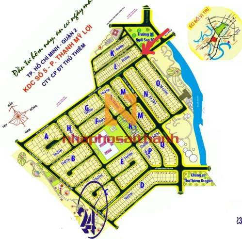 Hình ảnh Bán đất Lô L46 Thủ Thiêm Villa Sử Hy Nhan, Thạnh Mỹ Lợi, Quận 2