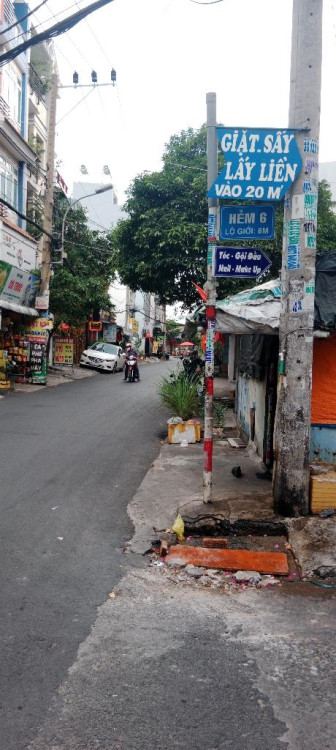Hình ảnh Bán nhà hẻm 6/15a Phạm Qúy Thích, Phường Phú Thọ Hòa