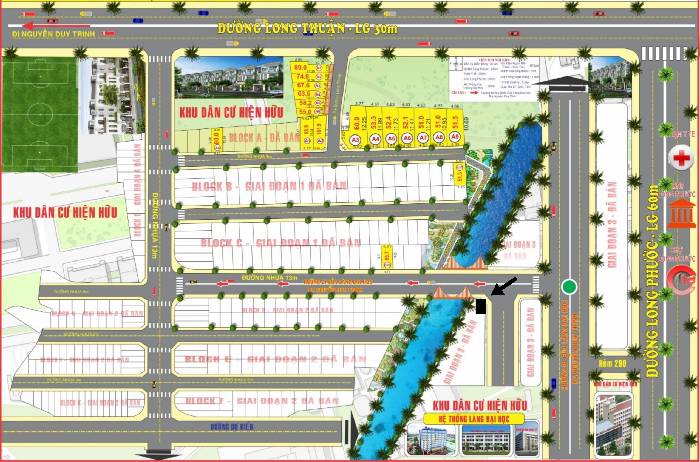 Hình ảnh Bán nhà mặt tiền Long Thuận, phường Long Phước