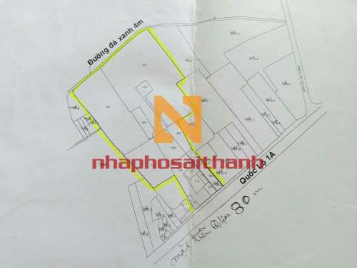 Hình ảnh Bán đất 4ha1 Quốc Lộ 1A, Thị trấn Tân Túc, Huyện Bình Chánh