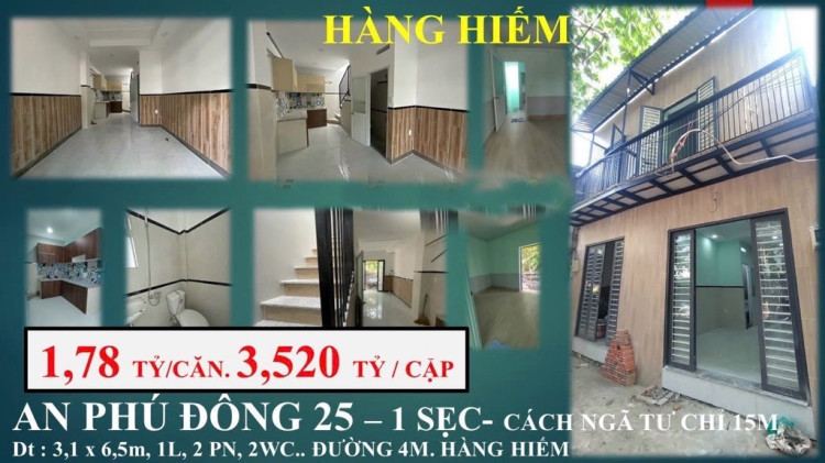 Hình ảnh Bán nhà hẻm 2417/3b An Phú Đông 25, An Phú Đông