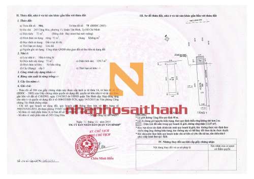 Hình ảnh Bán nhà 241-245 đường Cộng Hòa Quận Tân Bình