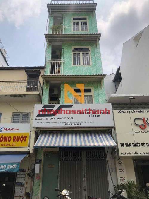 Hình ảnh Bán nhà 53/1/18 Trần Khánh Dư, Phường Tân Định, Quận 1
