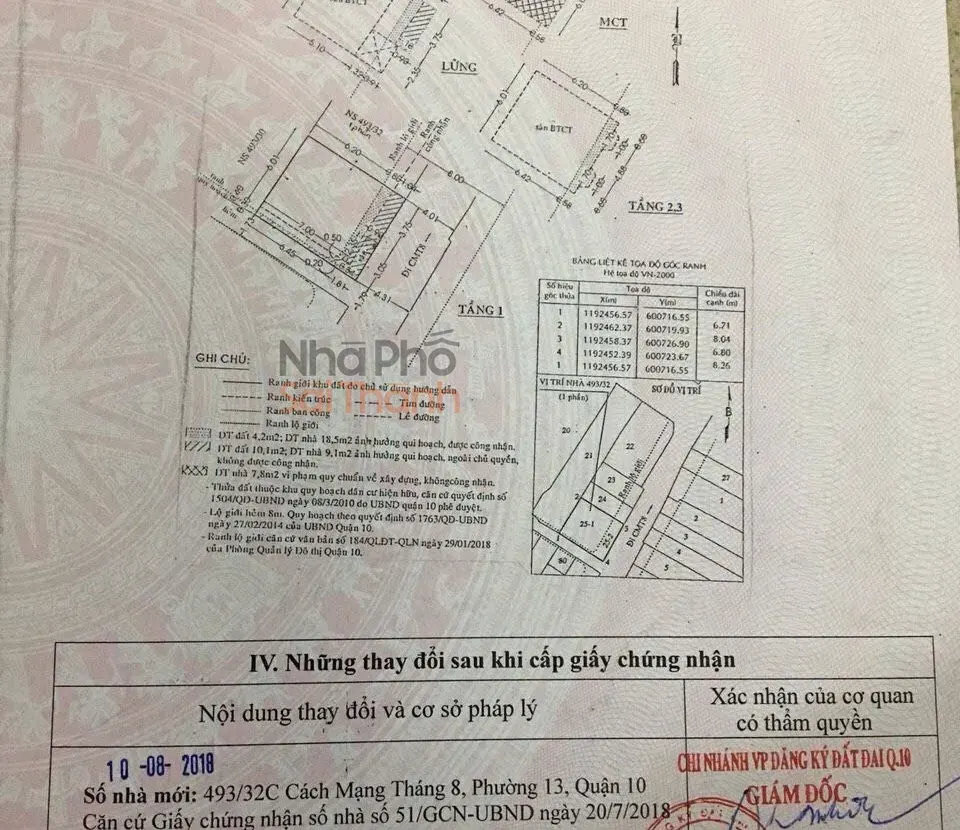 Hình ảnh Bán Nhà Hẻm Xe Hơi 493/32C Cmt8, P.13, Quận 10