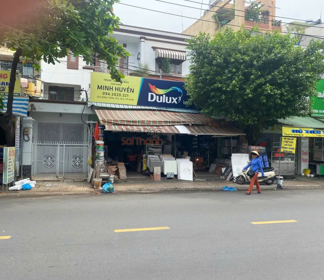 Hình ảnh Bán Nhà Mặt Tiền 252 Bình Tiên, Phường 6, Quận 6
