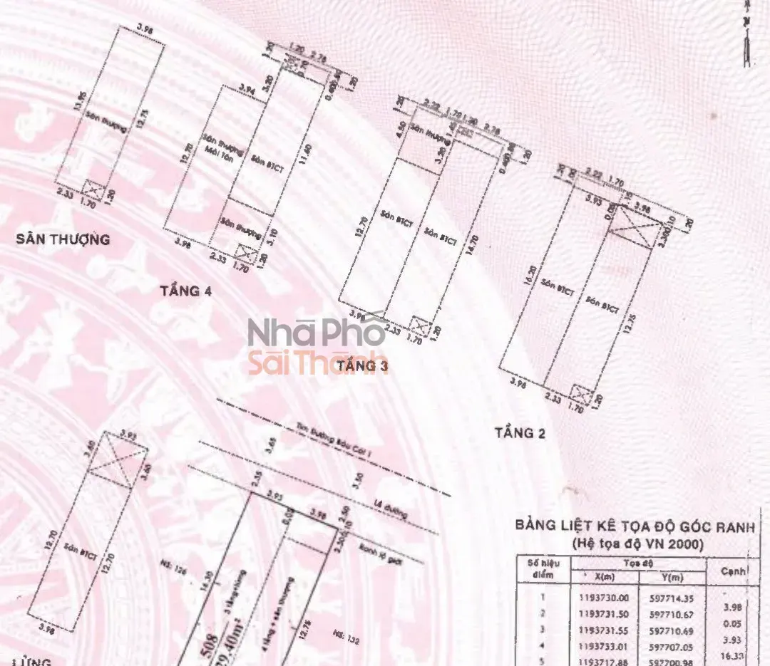 Hình ảnh Bán Nhà Mặt Tiền 128-130 Bàu Cát 1, P.12, Quận Tân Bình