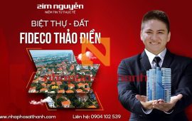 Bán biệt thự & đất Fideco Thảo Điền Quận 2