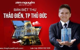 Danh sách biệt thự bán tại Thảo Điền (Quận 2) Tp Thủ Đức