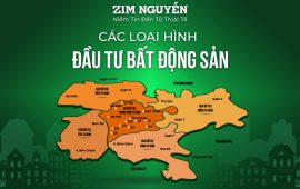 Các loại hình đầu tư Bất Động Sản cơ bản