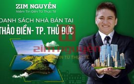 Danh sách nhà đất đang chào bán tại Phường Thảo Điền Tp. Thủ Đức ( Quận 2 cũ)