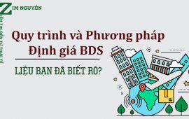 Quy trình và các phương pháp định giá BDS