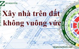 Xây nhà trên đất không vuông vức